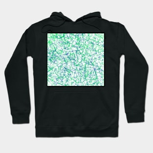 Amazing green and blue design Hoodie